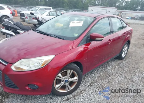 2013 Ford Focus Se z USA, uszkodzony, nr VIN 1FADP3F24DL142806